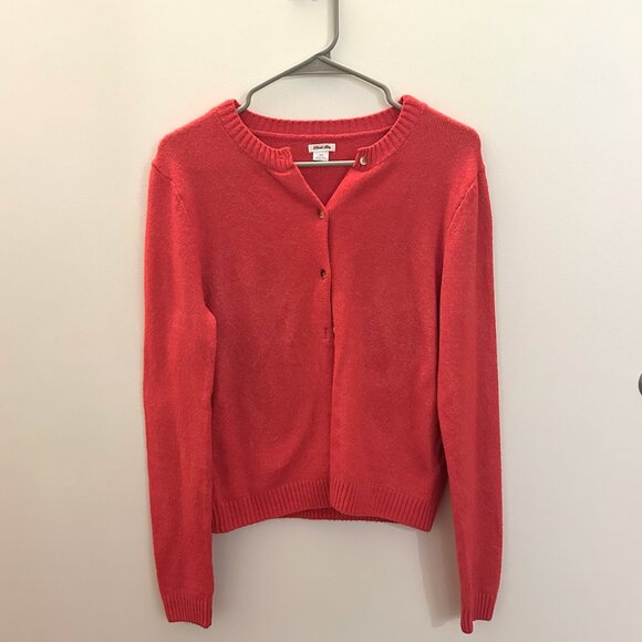 Urban Outfitters Women's Red Cardigan - Medium - Picture 2 of 3